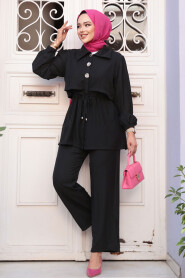 Modest Black Dual Suit 40391S - 4