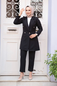 Modest Black Dual Suit 5994S - 1