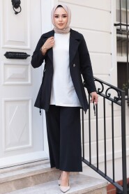 Modest Black Dual Suit 62221S - 2
