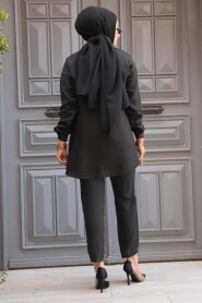 Modest Black Dual Suit 6752S - 3