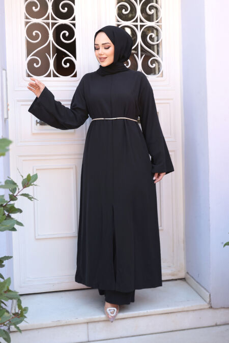 Modest Black Dual Suit 7669S - NEVA STYLE