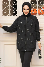 Modest Black Jacket 20003S - 2