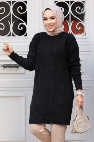 Modest Black Knitwear Jumper 20061S 