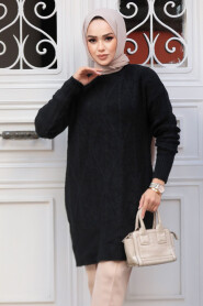 Modest Black Knitwear Jumper 20061S - 2