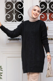 Modest Black Knitwear Jumper 20061S - 3