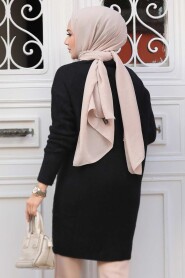 Modest Black Knitwear Jumper 20061S - 4