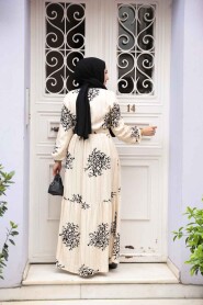 Modest Black Long Dress 23925S - 4
