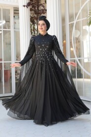 Modest Black Prom Dress 51171S 