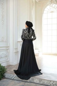 Modest Black Prom Dress 51923S - 10