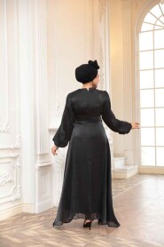 Modest Black Prom Dress 62191S - 4