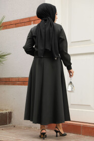 Modest Black Skirt Dual Suit 12261S - 4