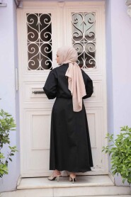 Modest Black Skirted Dual Suit 4458S - 4