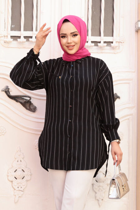 Modest Black Top 101016S - NEVA STYLE