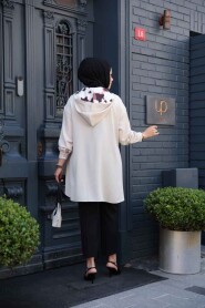 Modest Black Top 10666BEJ - 4