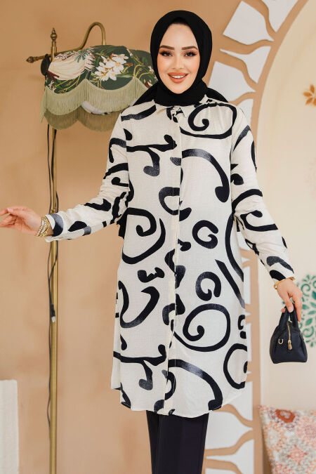 Modest Black Top 11714S - NEVA STYLE