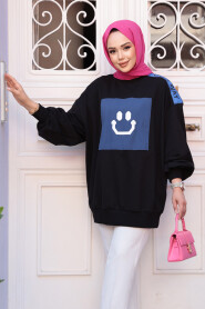 Modest Black Top 20623S - 2