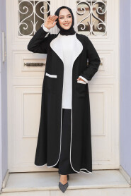 Modest Black Triple Suit 40215S - 3