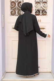 Modest Black Triple Suit 40215S - 4