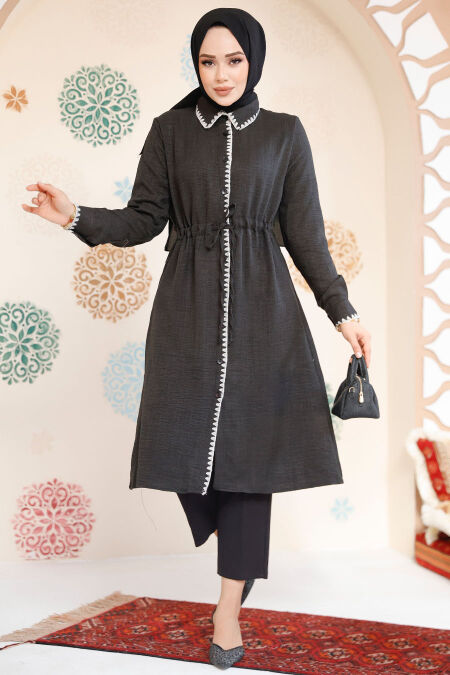 Modest Black Tunic 10177S - NEVA STYLE