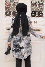 Modest Black Tunic 11707S - 2