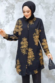 Modest Black Tunic 11720S - 1