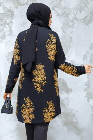 Modest Black Tunic 11720S - 3