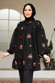 Modest Black Tunic 4083S - 2