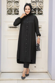 Modest Black Tunic 5642S - 1