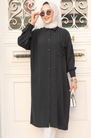 Modest Black Tunic 6773S - 1