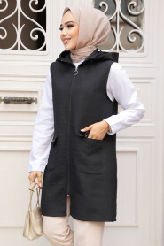 Modest Black Vest 80264S - 2