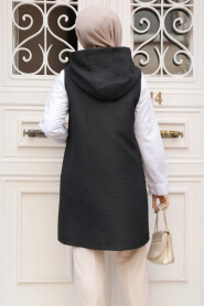 Modest Black Vest 80264S - 3