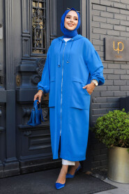 Modest Blue Coat 15157M - 1