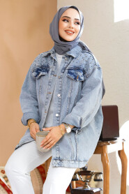 Modest Blue Denim Jacket 10003M 