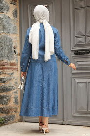 Modest Blue Dual Denim Suit 19119M - 3