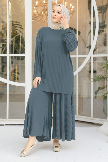 Modest Blue Dual Suit 12107M - NEVA STYLE