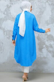 Modest Blue Top 10784M - 2