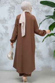 Modest Brown Dual Suit 10891KH - 3