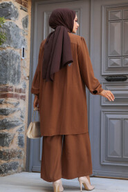 Modest Brown Dual Suit 12172KH - 4