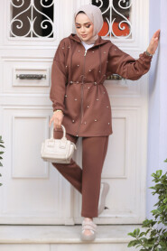 Modest Brown Dual Suit 12271KH - 2