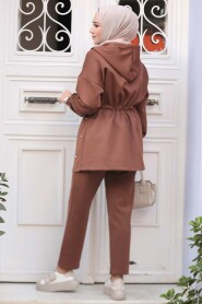 Modest Brown Dual Suit 12271KH - 4