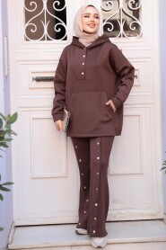 Modest Brown Dual Suit 12312KH - 2