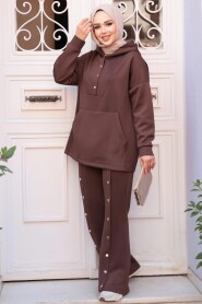 Modest Brown Dual Suit 12312KH - 4