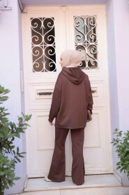 Modest Brown Dual Suit 12312KH - 5
