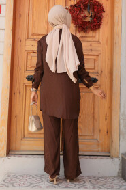 Modest Brown Dual Suit 12502KH - 3