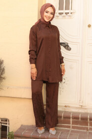 Modest Brown Dual Suit 12503KH - 1