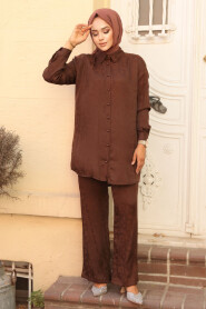 Modest Brown Dual Suit 12503KH - 2