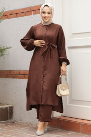 Modest Brown Dual Suit 12581KH - 2