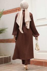 Modest Brown Dual Suit 12581KH - 3