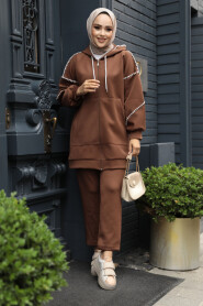 Modest Brown Dual Suit 12621KH - 2