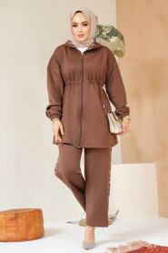 Modest Brown Dual Suit 12741KH - 2